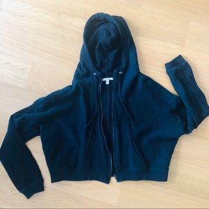 Zara cropped hoodie
